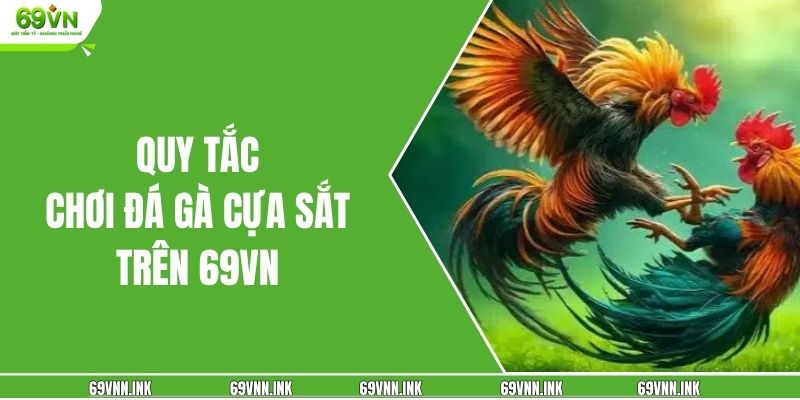 Quy tắc chơi đá gà cựa sắt trên 69VN